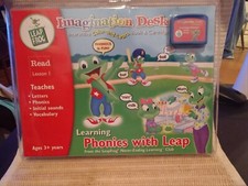 Leap Frog Imagination Desk Learning Phonics with Leap READ Lesson 1