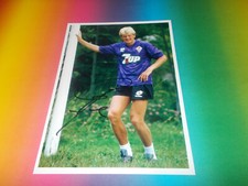 Stefan Effenberg AC Florence DFB signed autographed on 20x28 photo