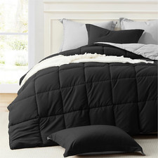 California King Comforter Set Black, Cal King Comforter Set Lightweight Reversib