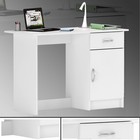 Schreibtisch WEISS 126 Computertisch PC-Tisch Kinderschreibtisch Kinderzimmer