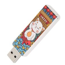 USB Flash Drive Cute Cat Pattern Hot Swap USB2.0 Standard Shock Resistance