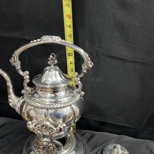 Vintage Royal Tea And Coffee Kettle With Burner And Stand eBay