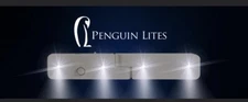 Set Of 4 Penguin Lites Floor Illuminating Motion Sensor Night Light W/ Batteries