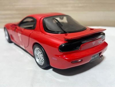 Kyosho 1/18 Mazda RX-7 FD3S 1995 Red Diecast Model Car New 08002R
