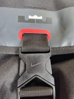 Nike LeBron Max Air Backpack Black Red 30L Large Basketball Gym