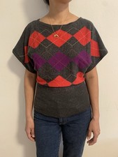 Vintage Argyle Sweater