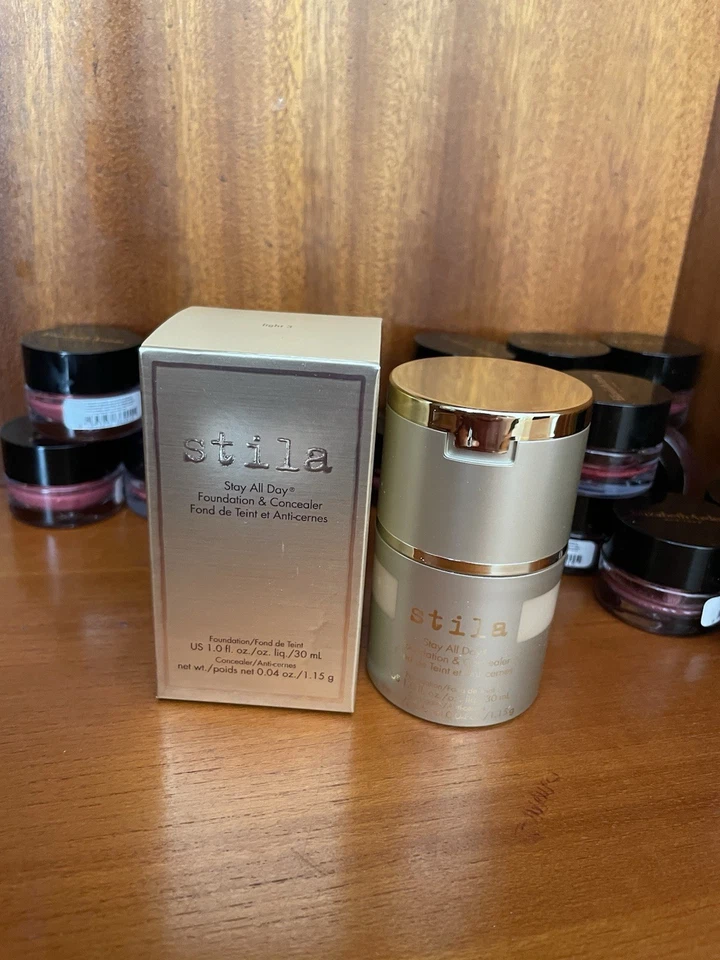 BRAND NEW BOXED STILA Stay All Day Foundation & Concealer LIGHT 3 - Image 3 of 4