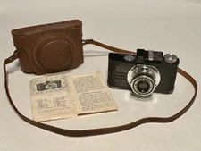 Vintage Argus A2 Art Deco 35mm Camera Bakelite Anastigmat f/4.5 Lens. Excellent 