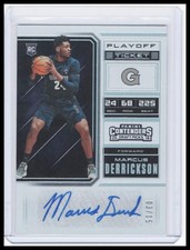 2018 Panini Contenders Draft Picks - Marcus Derrickson - Playoff Auto #/15