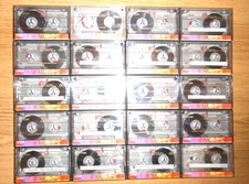Job Lot of 20 TDK D60 Used Blank Audio Cassette Tapes