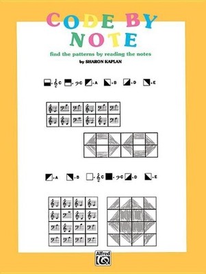 Sharon Kaplan Code by Note, Bk 1 (Taschenbuch) Color by Note