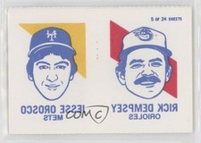 1986 Topps Tattoos Gary Matthews Ozzie Guillen Steve Garvey Rick Dempsey #5 0os7