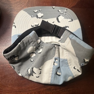 Supreme Military Camp Cap (SS20) Blue Chocolate Chip Camo | eBay