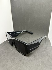 Prada Milano PR17WS Black Sunglasses - Dark Grey Lens UNISEX Sunglasses