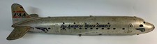 Vtg 1950  s Marx Pressed Steel Pan American World Airways N6519C Airplane PARTS 