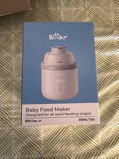 Bear NutriEase AllStage Stainless Steel Baby Food Maker Steamer and Blender