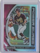 2020 Panini Prizm Draft Picks Power Surge Prizms Silver #1 Spencer Torkelson