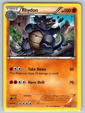 Rhydon 75/160 Uncommon Primal Clash Pokemon Lightly Played