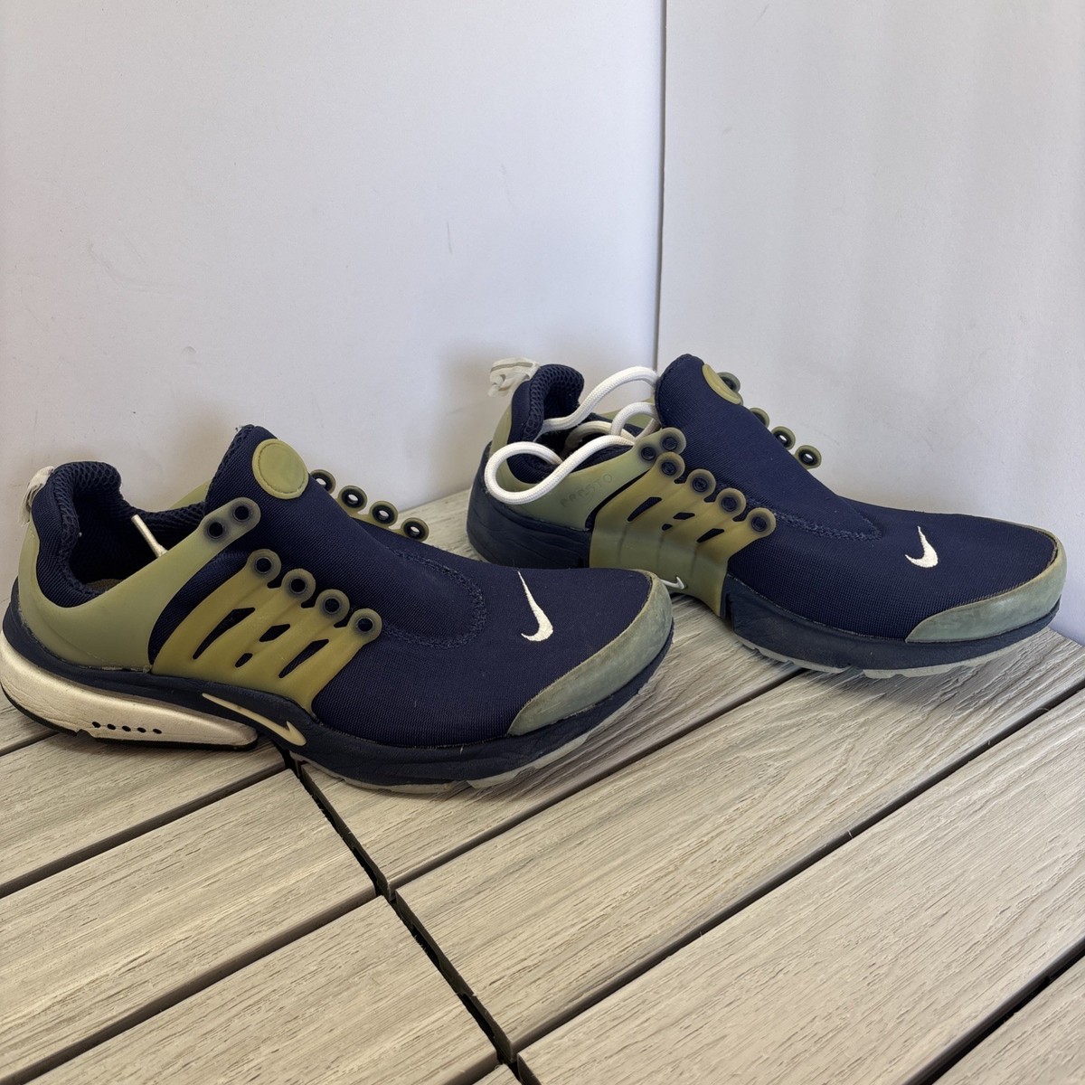 Nike Air Presto Running Shoes Duralon BRS 1000 Navy Blue Small