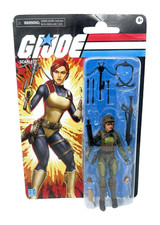 G.I. Joe Classified RARE FACTORY ERROR Retro Scarlett Card Marine Sniper-READ