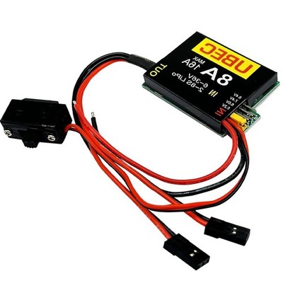 2-8S LiPo UBEC-8A BEC 5.2/6.0/7.4/8.4V Versorgung für RC Auto1766