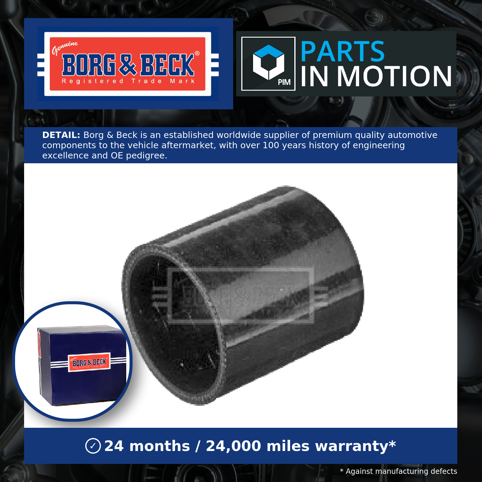 BORG & BECK Charge Air Hose BTH1630 - Image 5