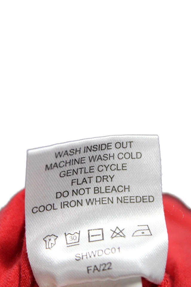 Vestido sin mangas Quince para mujer ajustado y acampanado rojo cuello cuadrado sin mangas algodón talla S Foto 4 de 4