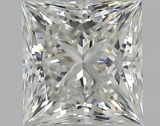 1.01 CT Cert. GIA Princess Cut Natural Mined Diamond Loose I color VVS2 clarity 3766.44 per carat