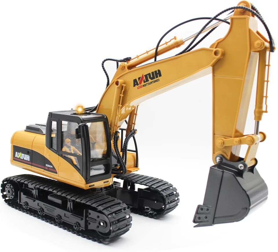 2.4GHz Remote Control Excavator with Metal Shovel & Safe Eco-Friendly Design - Image 4 of 4