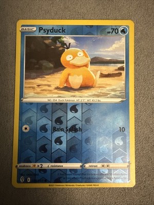 Psyduck 024/203 Common Evolving Skies Pokemon Reverse Holo Near Mint