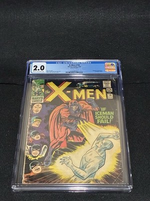X-MEN #18 CGC 2.0 CREAM TO OFF-WHITE 3745907017 3/66 COVER DETACHED *PLEASE READ