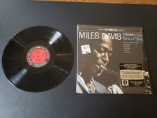 2010 MINT- REMASTERED Miles Davis Kind Of Blue SHRINK HYPE STICKER 180GR LP33