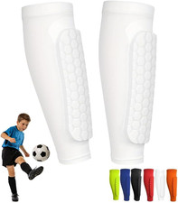 Soccer Shin Guards Shin Pads for Kids Youth Adult, Shin Guards Calf Compression