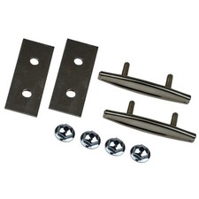 Seat Cover Emblems Chrome Ornament With Buttons 1970 Chevrolet Chevelle 2pc