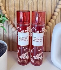 Bath  Body Works Japanese Cherry Blossom Mist 8oz 2 Pack Brand New