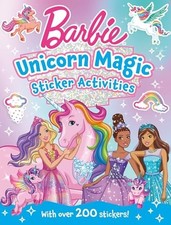 Barbie Unicorn Magic Sticker Activity Book: Ma... by Barbie Paperback / softback