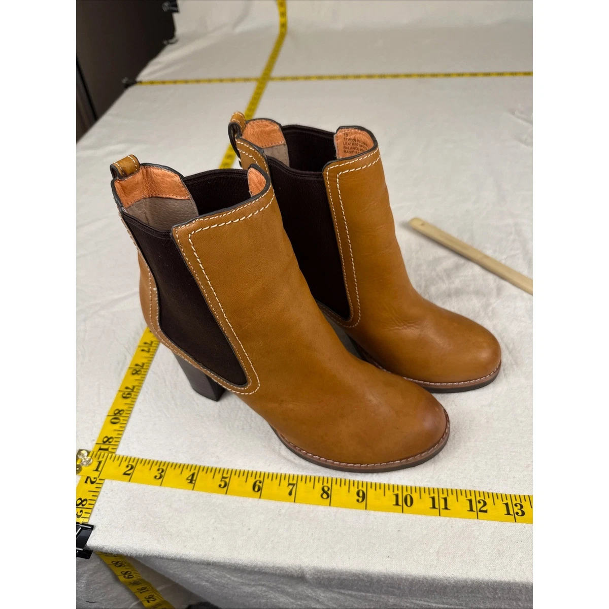 Tommy Bahama Brown Leather Chelsea Boots Size 10 Rocker Canyon Canada West Boots - Romeo 14352 in Brown Boomer – gravitypope main image 3