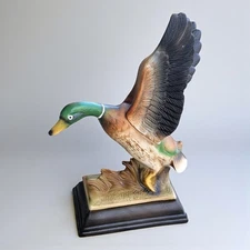 Vintage Birds In Flight Collection Flight Of The Mallard Mid-Century Taiwan