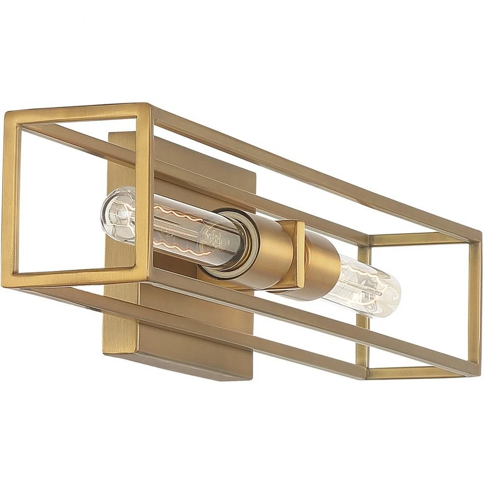 Leighton 2 Light Transitional Bath Vanity Bath Light Quoizel Lighting LGN8624WS - Image 4 of 4