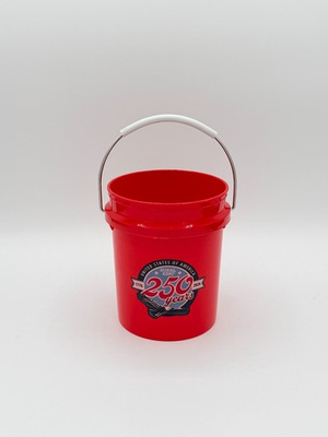 #ad Rural King Red Mini Bucket $4.99