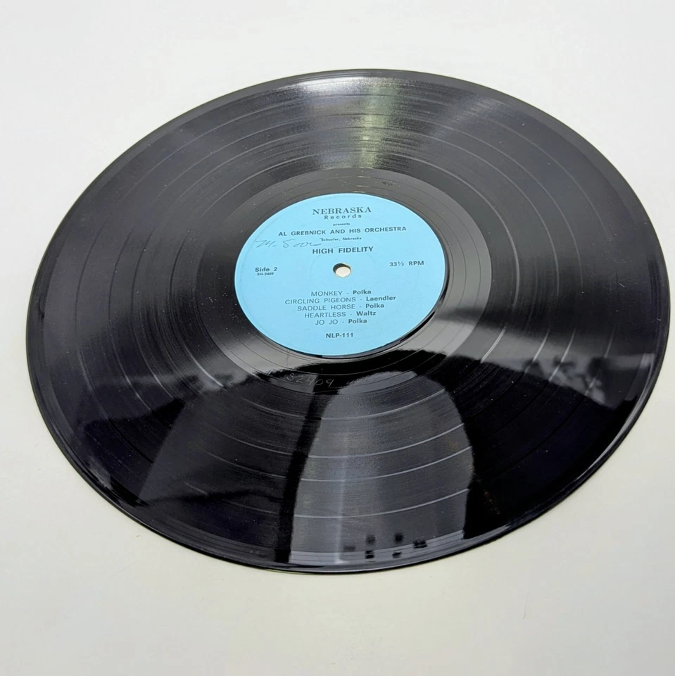 AL GREBNICK AND THE BOYS - Czech Polkas and Waltzes - MONO LP Shrink - NLP-111 - Image 3 of 4