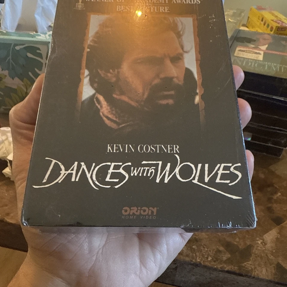 Dances with Wolves VHS Sealed With Rare Orion Seal CGC Ready - Image 2 of 4