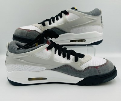 Jordan 4 RM Premium Men Size 10 White Grey Black IB8052-100 - New No Box