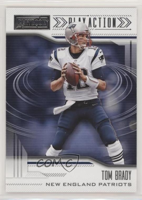 2018 Panini Playbook Play Action Tom Brady #1 03rx