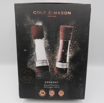 Cole & Mason Derwent Forest Wood Salt & Pepper Mill Set