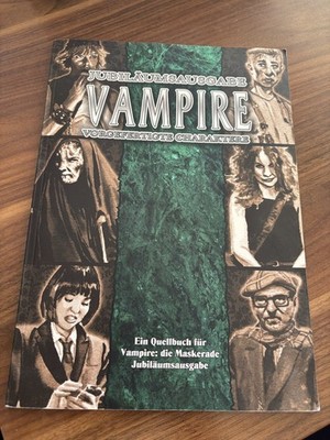 Vampire Die Maskerade V20 Jubiläumsausgabe vorgefertigte Charaktere