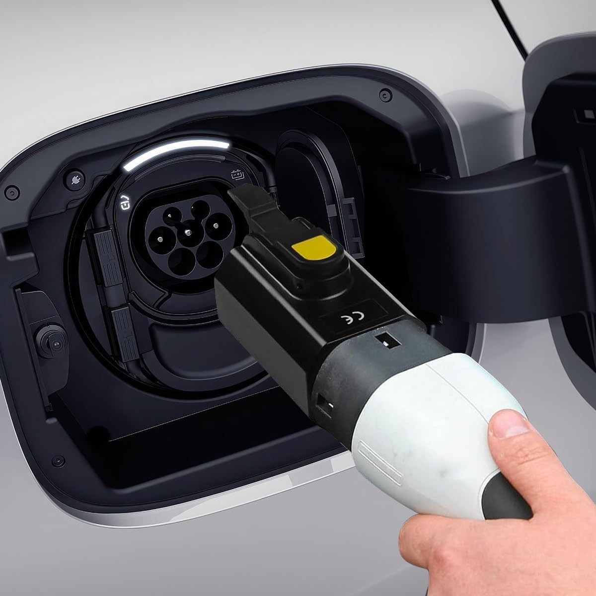 Adattatore Ev Portatile e Impermeabile: da Tipo 2 a Tipo 1 per Auto Elettriche Popolari - Miniatura 7