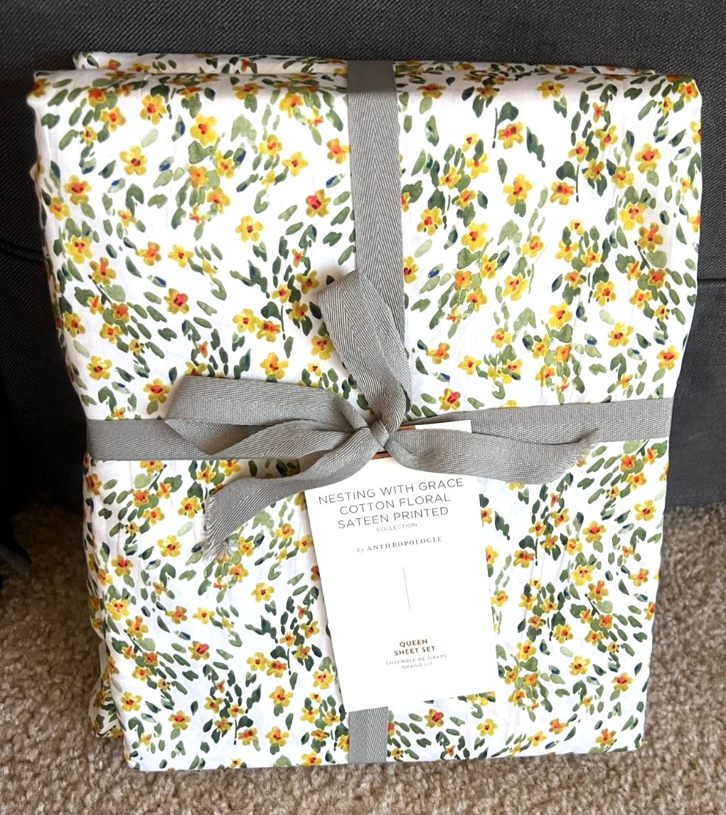 Anthropologie Floral Bedding for sale | eBay