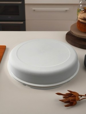 Vintage Tupperware Divided Vegetable Relish Chip & Dip Serving Tray Lid Dip Bowl