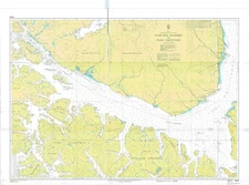 admiralty 4266 Paso Del Hambre to Paso Tortuoso Map Chart Marine Wall Paper